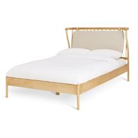 Habitat Hugh Wooden Double Bed - Light Wood