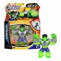 "Heroes of Goo Jit Zu Marvel Infinity Armor 4.5"" Hulk Figure"