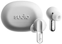 Sudio N3 Pro In-Ear True Wireless Earbuds - Chrome White