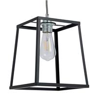 Argos Home Matt Black Carriage Metal Easy Fit Lampshade-22cm