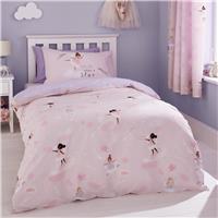 Catherine Lansfield Dancing Fairies Kids Bedding Set- Single