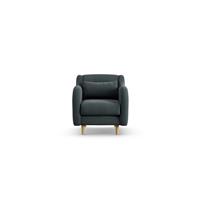 Habitat Turnmill Fabric Armchair - Charcoal - Ash Leg