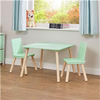 Liberty House Toys Kids Table and Chair Set - Green
