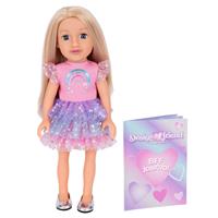 DesignAfriend 14 Inch Little Sister Happy Birthday Doll