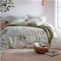 Appletree Edale Cotton Printed Green Bedding Set - Superking