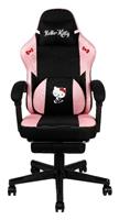 Konix Hello Kitty Premium Gaming Chair - Black & Pink