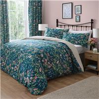 Dreams & Drapes Design Caraway Teal Bedding Set- King size