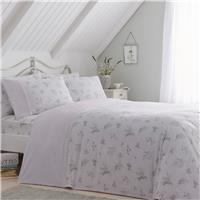 Dreams & Drapes Decorative Chloe Lilac Bedding Set - Double