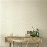 Hoopla Walls Retro Arch Cream Wallpaper