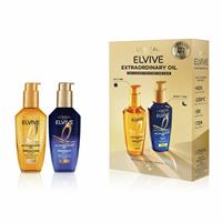 L'Oreal Elvive Extraordinary Day and Night Hair Oil Set