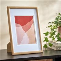 "Habitat Oak Effect Wooden Picture Frame - 8x12"" - A4"