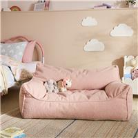Kaikoo Kids Double Chair Bean Bag - Pink