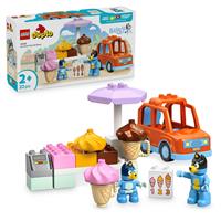 LEGO DUPLO Bluey Ice Cream Trip with Bluey Toddler Toy 10458