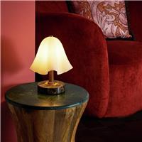 Habitat x Morris & Co. Glass Shade Table Lamp