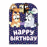 Star Cutouts Bluey and Friends Cardboard Backdrop