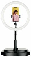 Juice Folding Selfie Ring Light Stand - Black