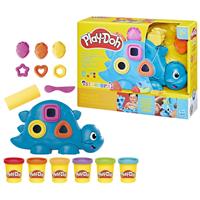 Play-Doh Shapes & Colours Dino 6 Tubs & 5 Accesories Playset
