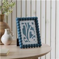 "Habitat Blue Bobble Picture Frame - 5x7"""