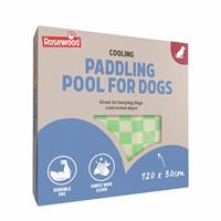 Rosewood Green Checkered Paddling Pool - 120cm