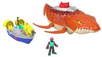 Imaginext Jurassic World Rebirth Mosasaurus Dinosaur Toy