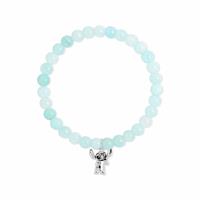Disney Stitch Light Blue Beads Bracelet