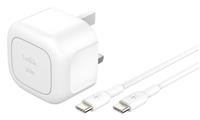 Belkin 30W USB-C Folding Wall Charger + USB-C Cable - White
