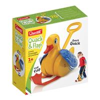 Quercetti Quack and Flap Duck Push Toy