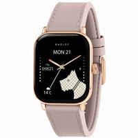 Radley Petite Case Pink Leather Strap Calling Smart Watch