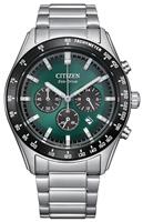 Citizen Men's Green Dial Stainless Steel Bracelet Watch
