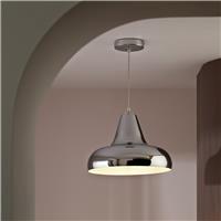 Habitat Aerial Metal Pendant Light - Polished Chrome