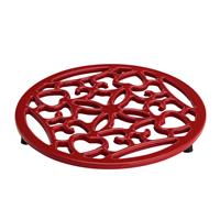 Argos Home Cast Iron Trivet - Red