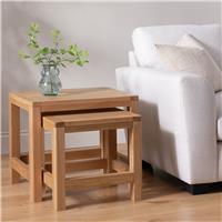 Habitat Finchley Nesting Table - Oak