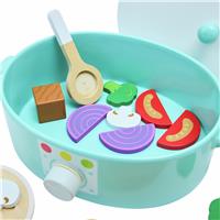 Chad Valley Wooden Slow Cooker Playset