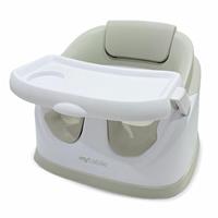 My Babiie 2-In-1 Feeding Booster Seat - Oatmeal