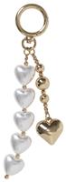 Liars & Lovers Heart Pearl Bag Charm
