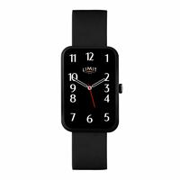 Limit Mens Black Silicone Strap Calling Smart Watch