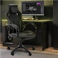 X Rocker Maverick Office Gaming Chair - Black and Gold