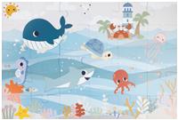 Chad Valley Giant Under The Sea 28 Piece Floor Puzzle