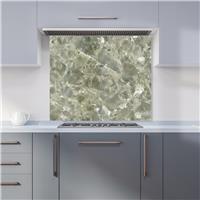 WRT Textured Sage Green Kitchen Splashback - W900xH750mm