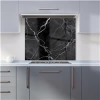 WRT Marble Black Kitchen Splashback - W900xH750mm