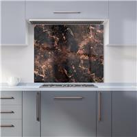 WRT Copper Effect Metallic Kitchen Splashback - W900xH750mm