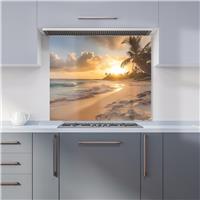WRT Sunrise Multicolour Kitchen Splashback - W900xH750mm