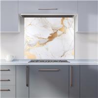 WRT Marble White Kitchen Splashback - W900xH750mm