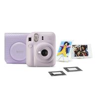 instax Mini 12 Instant Camera Bundle - Purple