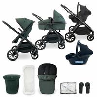 My Babiie MB220 3-in-1 Travel System - Forest Green