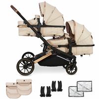 My Babiie MB33 Tandem Giraffe Pushchair