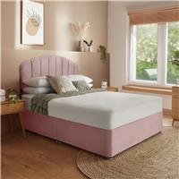 Silentnight Middleton Single Divan Bed - Pink