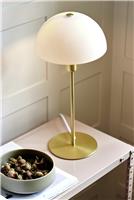 Nordlux Ellen LED Table Lamp - Opal Brass