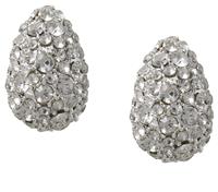 Liars & Lovers Pave Crystal Teardrop Stud Earrings