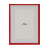 "Habitat Red Picture Frame - 12x16"""